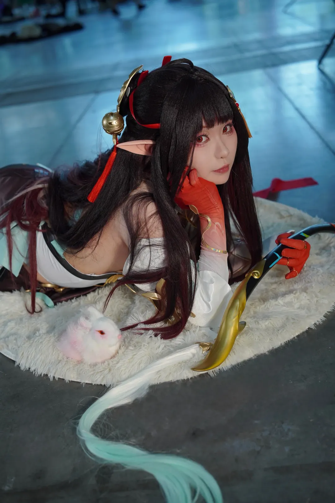 cosplay, 崩坏星穹铁道, 漫展, 灵砂cos, 渐变丝袜 - 第5张
