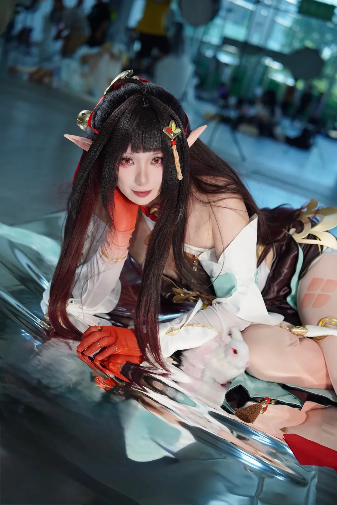 cosplay, 崩坏星穹铁道, 漫展, 灵砂cos, 渐变丝袜 - 第7张
