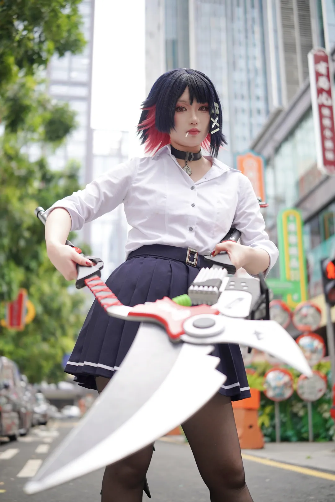 二次元, cosplay, 黑丝穿搭, 摄影比赛, 珠海新苏豪 - 第7张