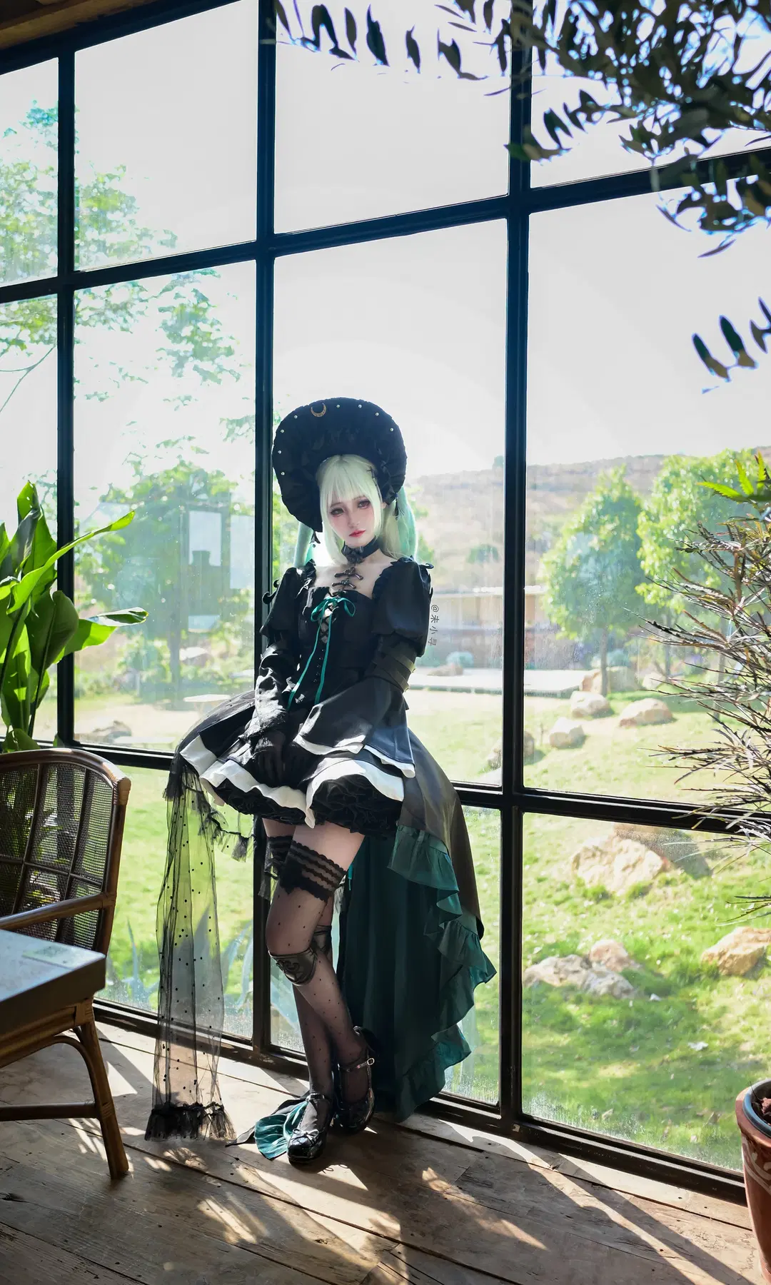 【睦cos】明日方舟 哥特暗黑风与湖畔光影 - Dr_Chocolate - 第5张