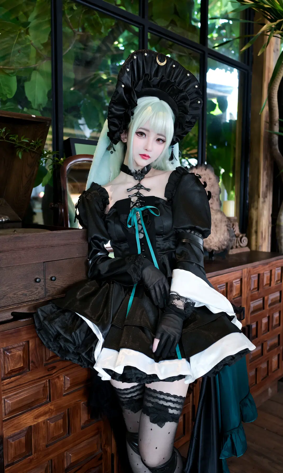 【睦cos】明日方舟 哥特暗黑风与湖畔光影 - Dr_Chocolate - 第6张