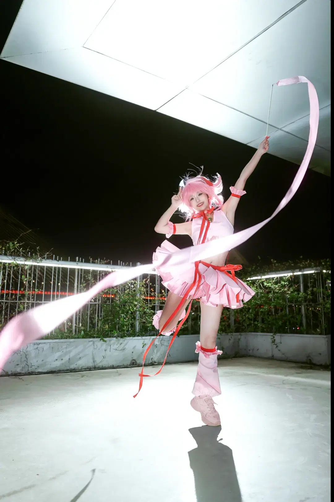 夜景人像, cosplay摄影, 守护甜心, 日奈森亚梦cos, AmuletHeart