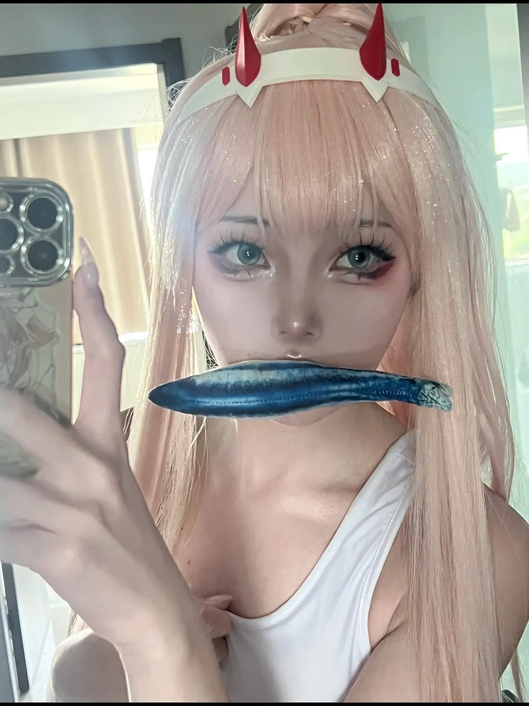 cosplay, 夏日泳装, 粉发美瞳, 02cos, 国家队 - 第1张