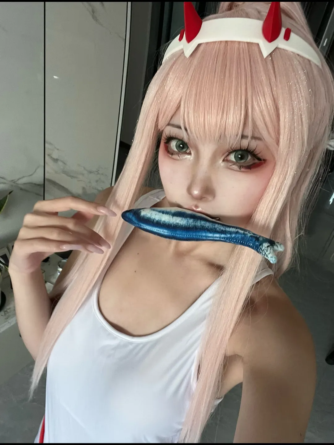 cosplay, 夏日泳装, 粉发美瞳, 02cos, 国家队 - 第2张