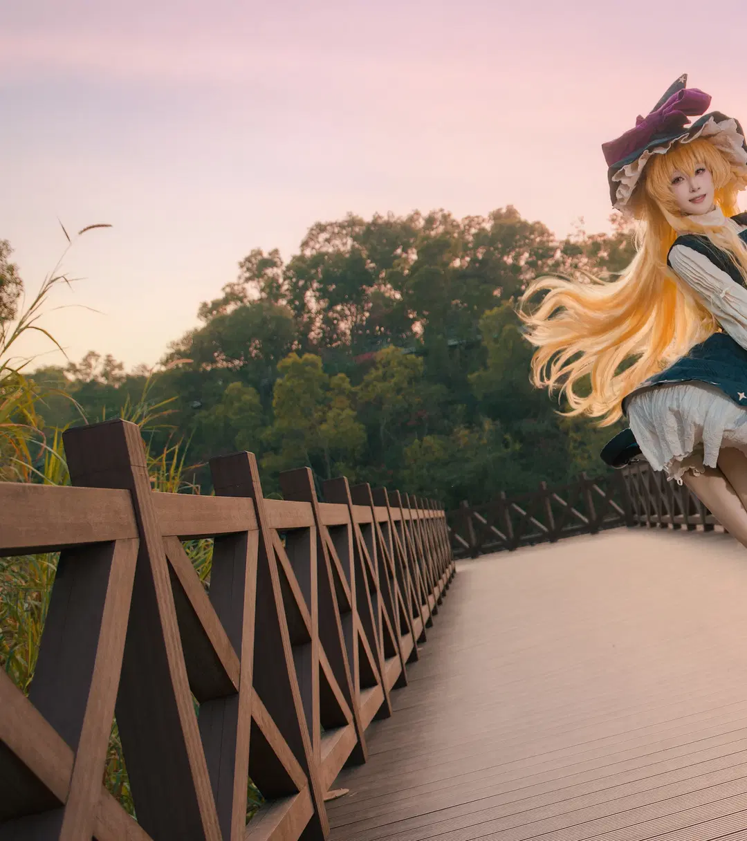 [Marisa cosplay] The Ordinary Magician of Touhou Project: DA☆ZE by 植物菌 - Image 3