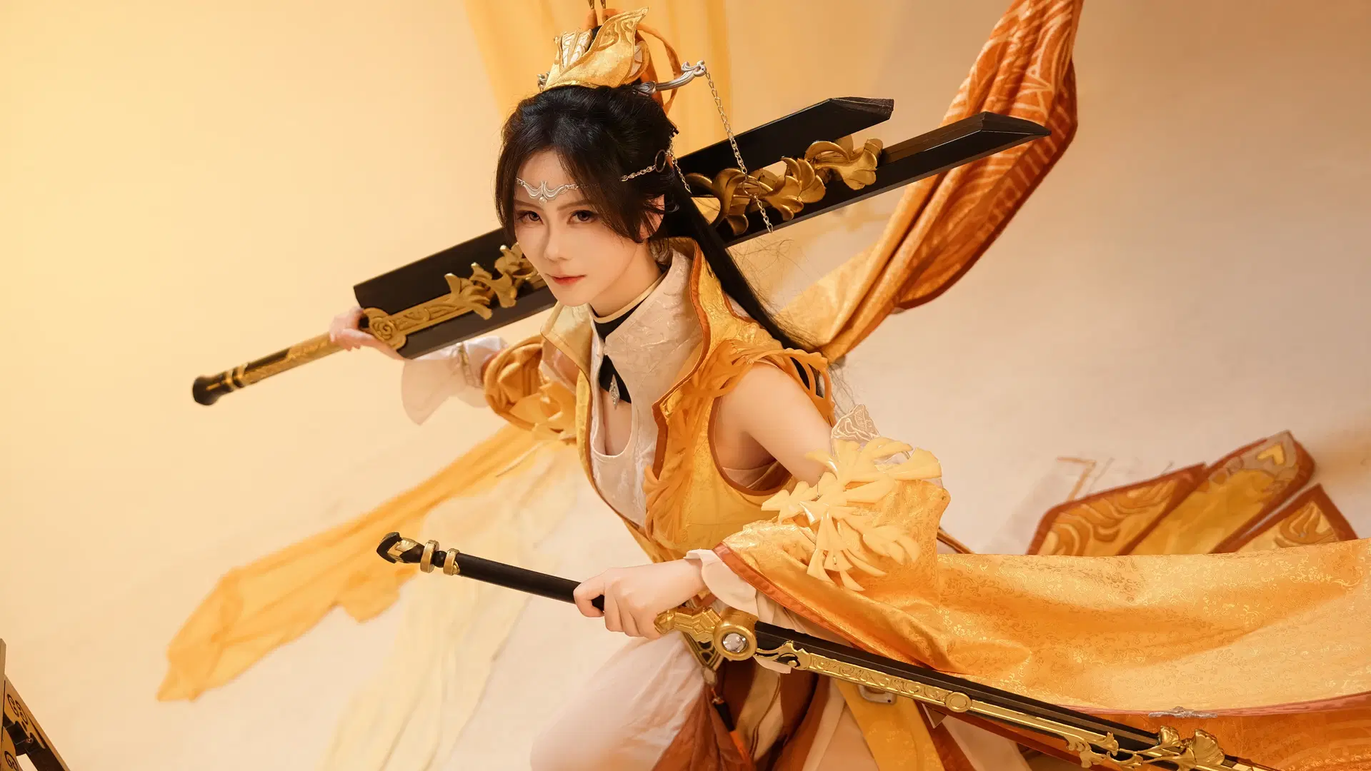 【蔵剣コスプレ】剣網3スタジオ撮影、お嬢様（二小姐）の凛々しき一瞬 - 植物菌 - 12枚目