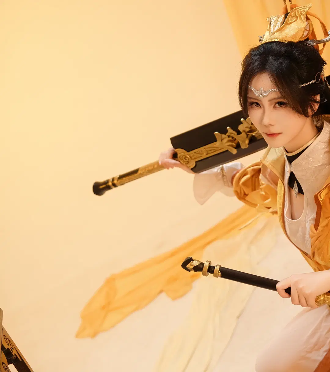 【蔵剣コスプレ】剣網3スタジオ撮影、お嬢様（二小姐）の凛々しき一瞬 - 植物菌 - 2枚目