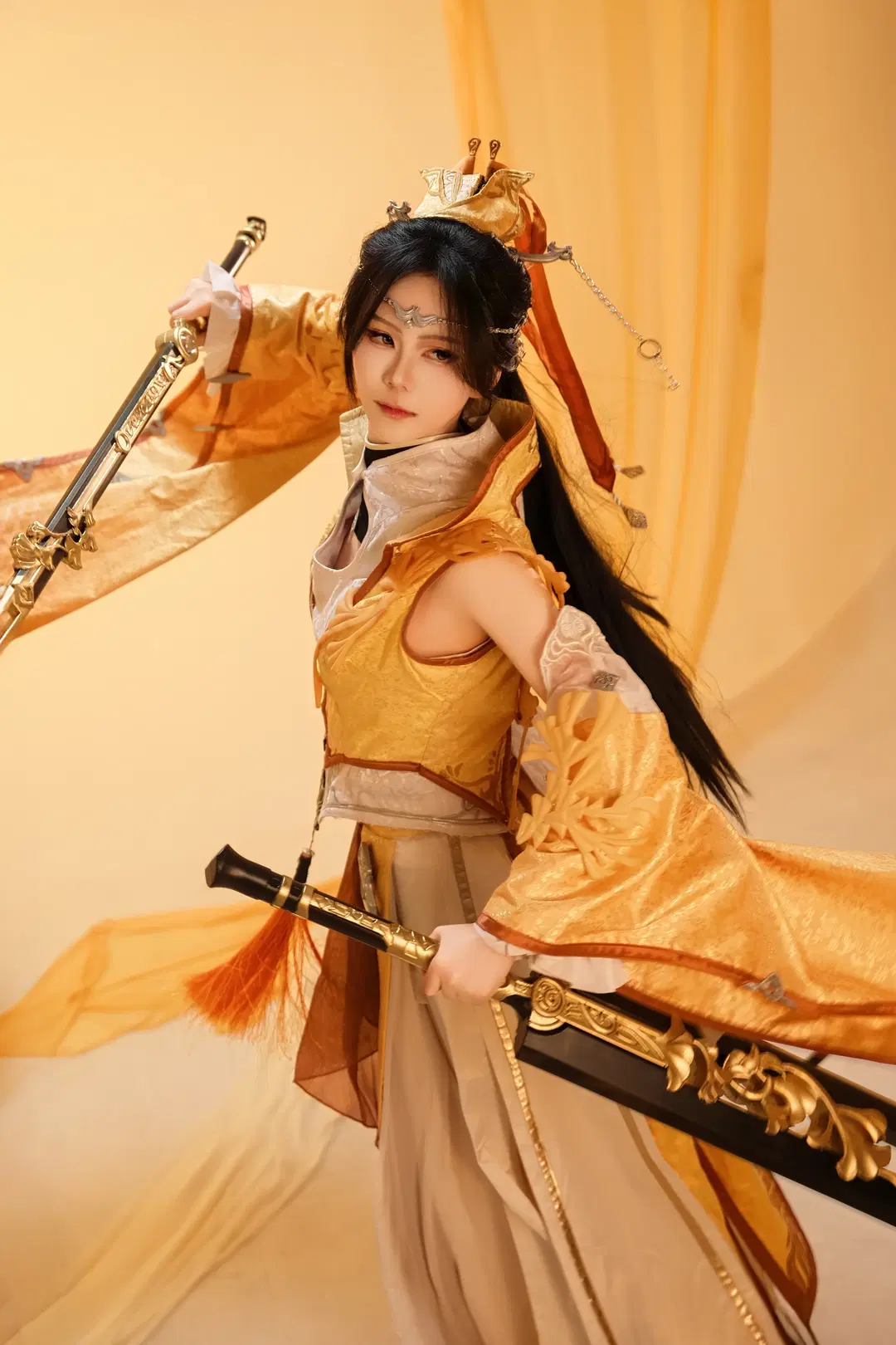 【蔵剣コスプレ】剣網3スタジオ撮影、お嬢様（二小姐）の凛々しき一瞬 - 植物菌 - 4枚目