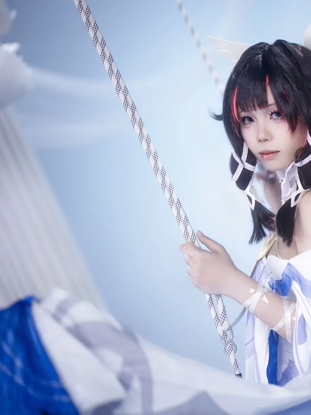 【Columbina Cosplay】Genshin Impact: The White Dove under the Moon, Where Is Home? by 植物菌 - Image 3