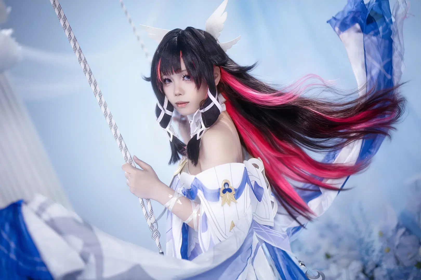 【Columbina Cosplay】Genshin Impact: The White Dove under the Moon, Where Is Home? by 植物菌 - Image 5