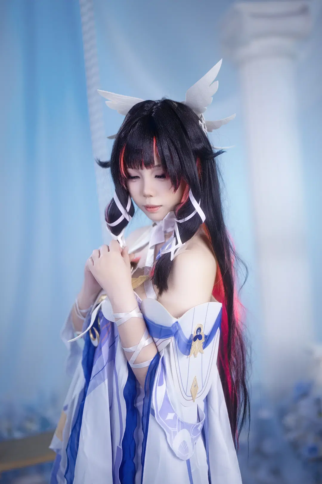 【Columbina Cosplay】Genshin Impact: The White Dove under the Moon, Where Is Home? by 植物菌 - Image 6