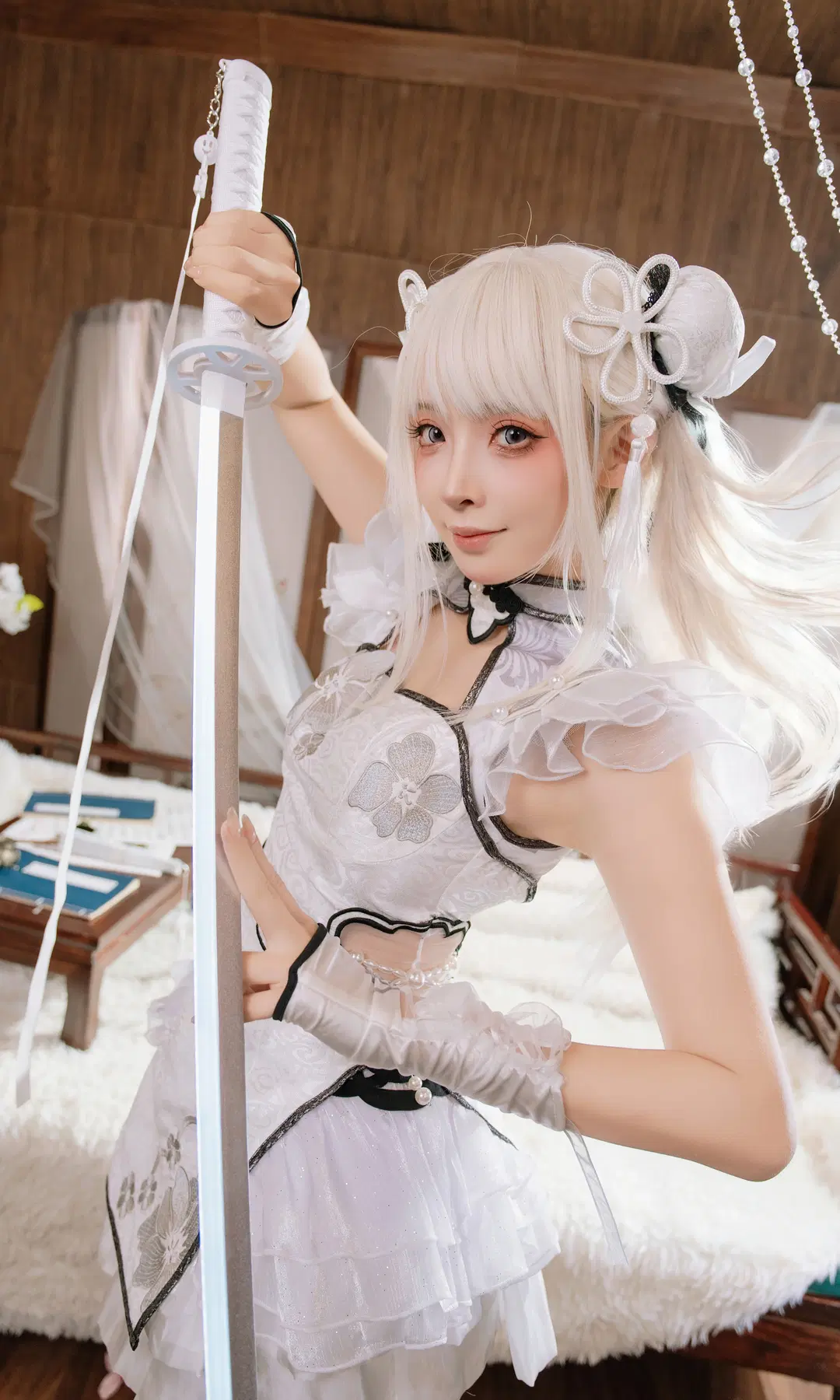 【Yin Ziping cosplay】Benevolent Healer, Practicing Medicine: Recreating the Chinese-Style Heroine from NARAKA: BLADEPOINT by 植物菌 - Image 2