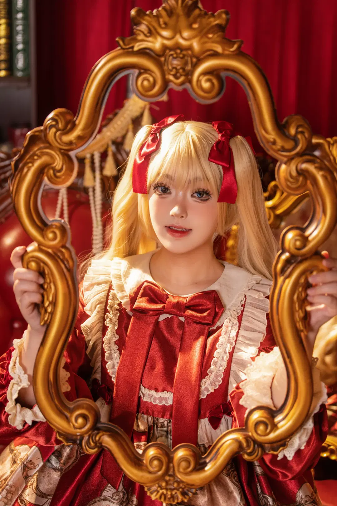 【古董人偶风Lolita】在复古大厅里做一场人偶梦 - 拾月影棚 - 第2张