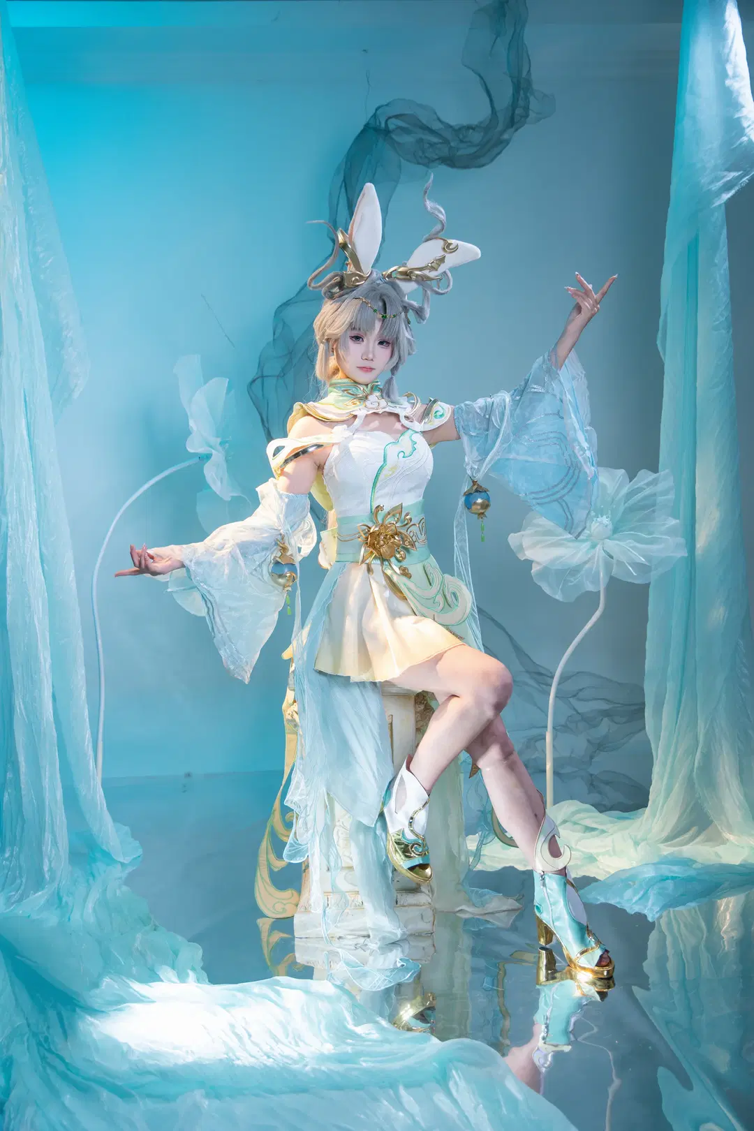 【Gongsun Li Cosplay】The Exquisite Detail and Texture of Clouds Vow to a Thousand Mountains (Die Yu & Zhengzhou Shiyue Cosplay Experience Store) by 拾月影棚 - Image 2