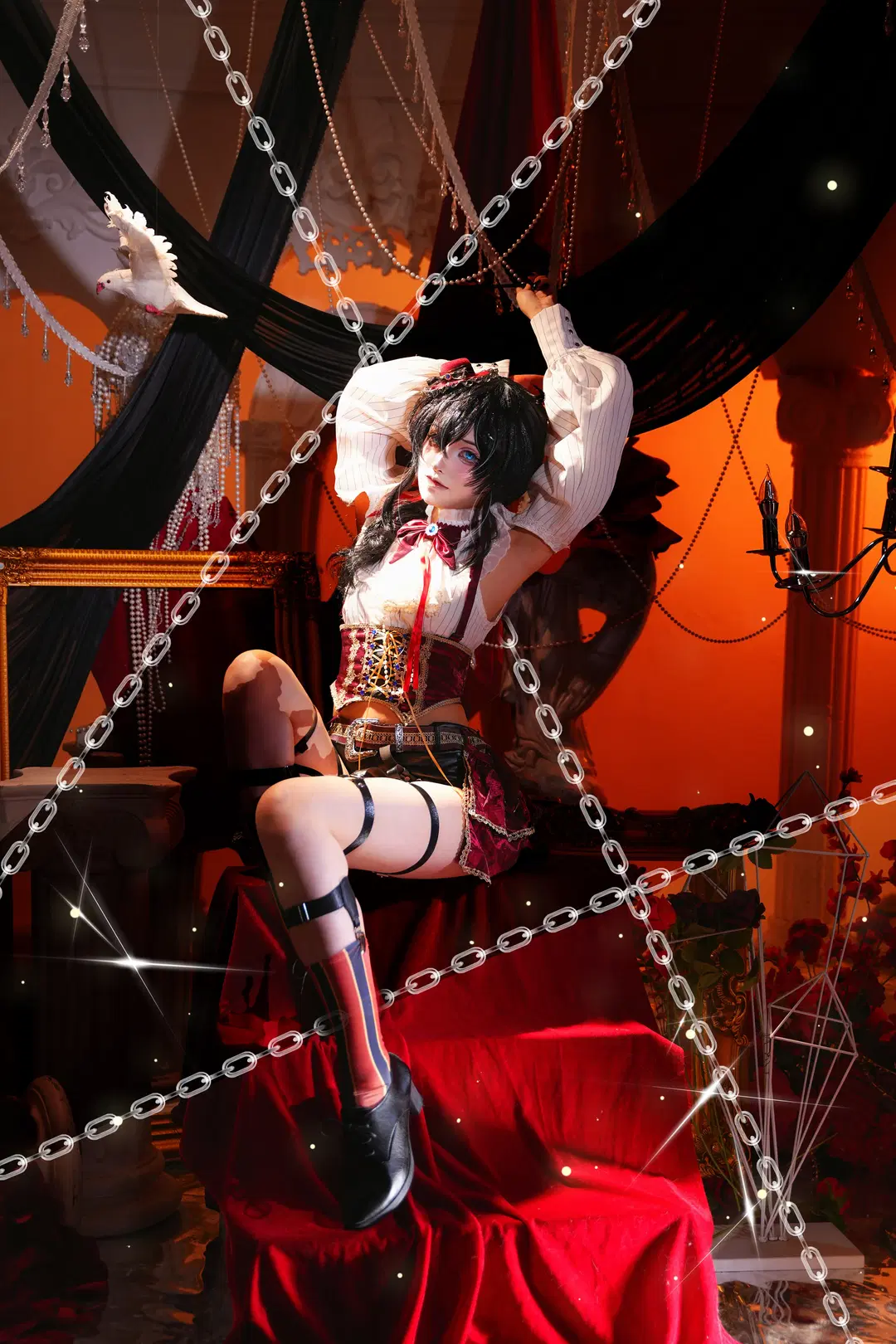 [Gothic vintage style] Dark Court Studio Photoshoot Client Return: Dark style photography by 拾月影棚 - Image 5