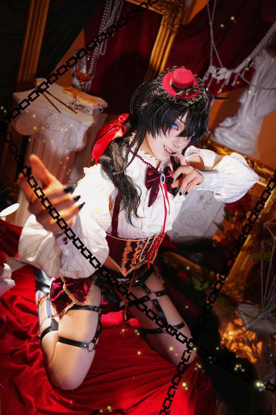 cosplay, 丝袜美腿, 暗黑系写真, 哥特复古风, 郑州约拍