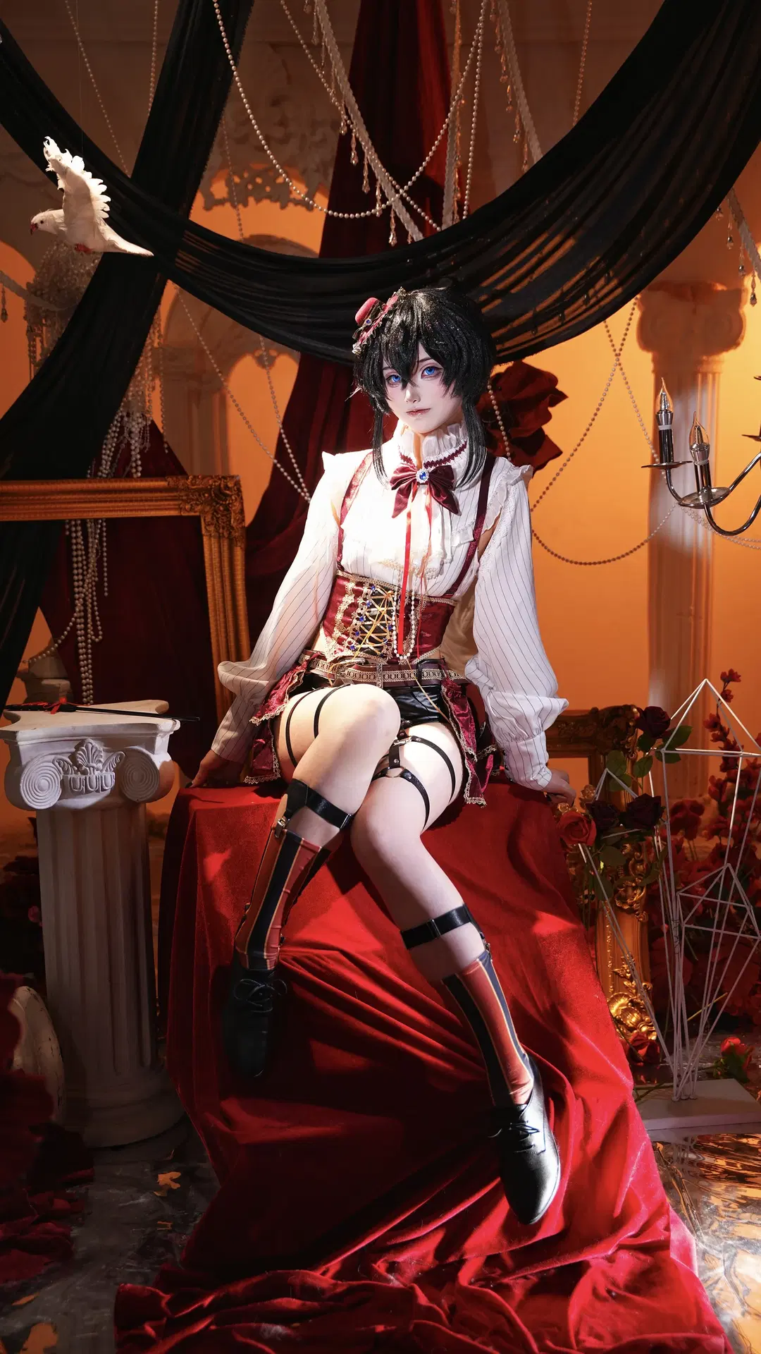 [Gothic vintage style] Dark Court Studio Photoshoot Client Return: Dark style photography by 拾月影棚 - Image 7