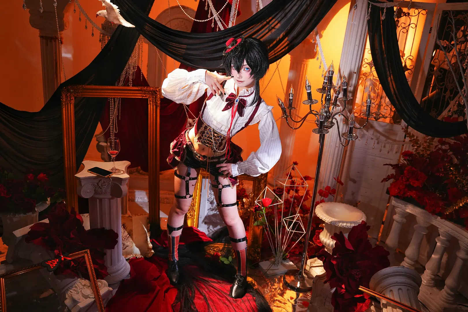 [Gothic vintage style] Dark Court Studio Photoshoot Client Return: Dark style photography by 拾月影棚 - Image 8