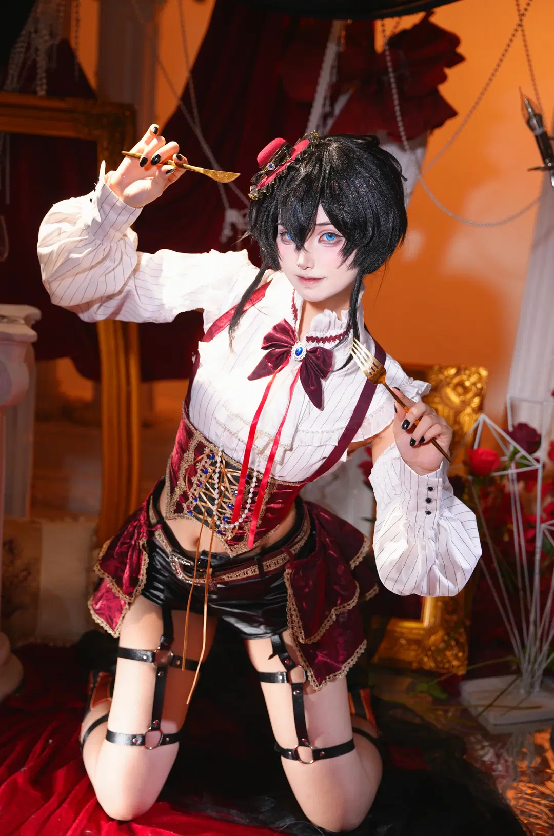 [Gothic vintage style] Dark Court Studio Photoshoot Client Return: Dark style photography by 拾月影棚 - Image 9