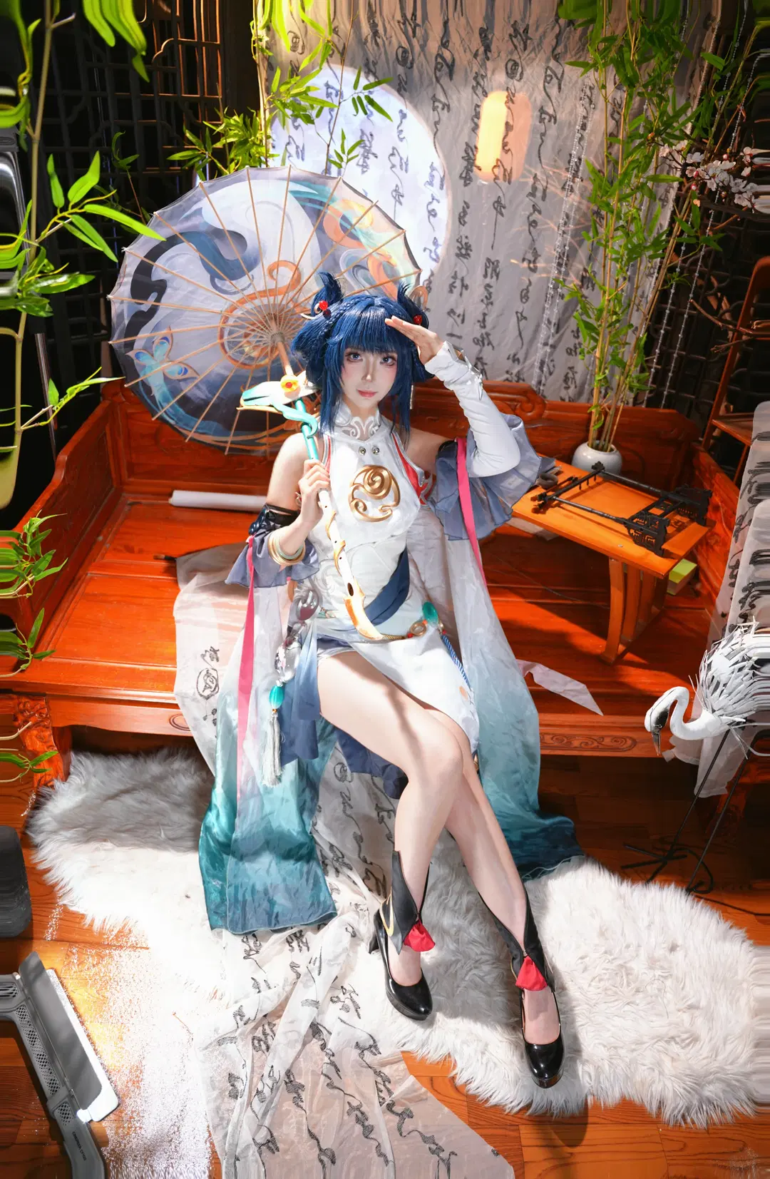 王者荣耀, 国风cosplay, 阿离cos, 离恨烟, 郑州正片