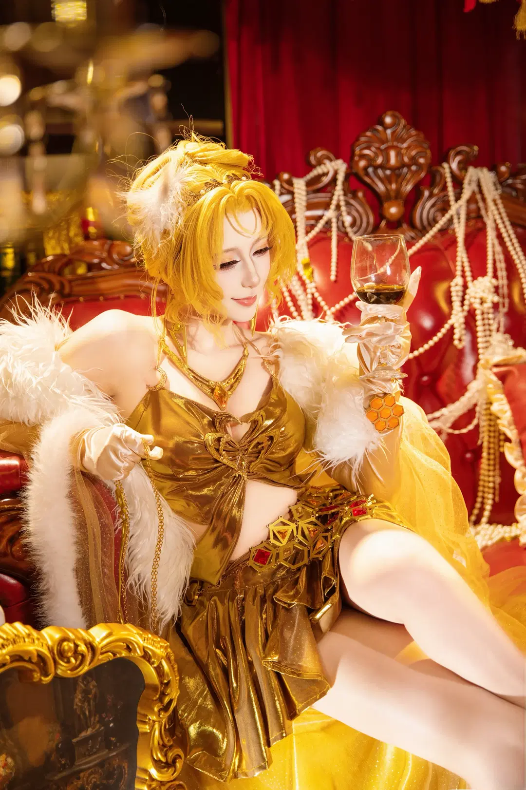 [Millie cosplay] Resplendent Retro Court-Style Photoshoot Record by 拾月影棚 - Image 2