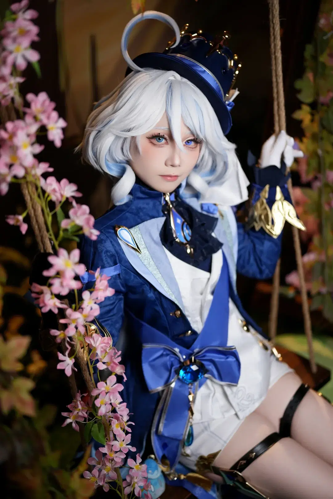 【芙宁娜cos】原神芙宁娜，花海与棋局间的华丽演绎 - 清濯睡不醒 - 第3张