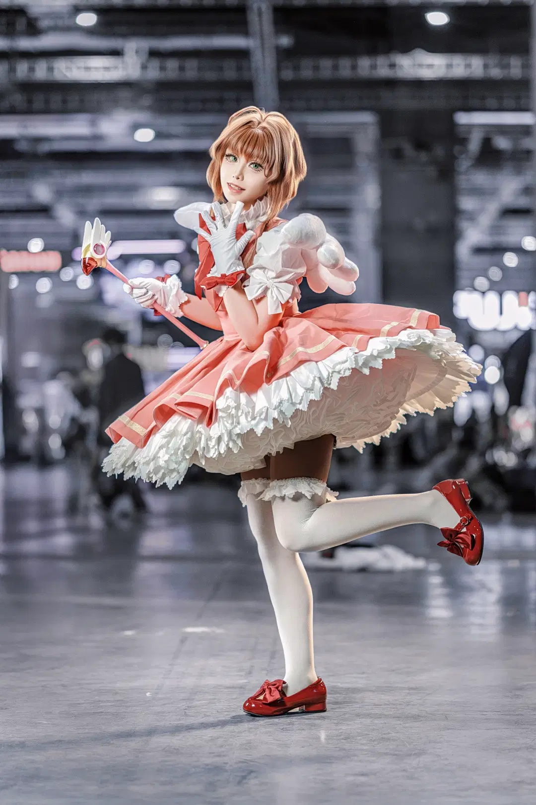 【木之本桜 コスプレ】『カードキャプターさくら』バトルコスチューム（赤・白）のコスプレ会場写真共有 - 清濯睡不醒 - 2枚目