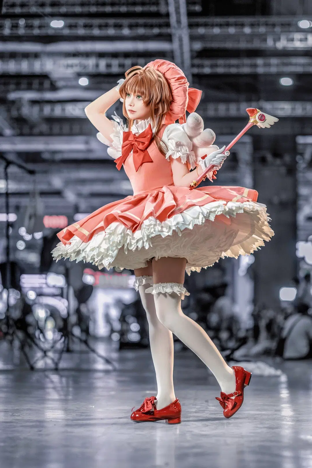【木之本桜 コスプレ】『カードキャプターさくら』バトルコスチューム（赤・白）のコスプレ会場写真共有 - 清濯睡不醒 - 3枚目