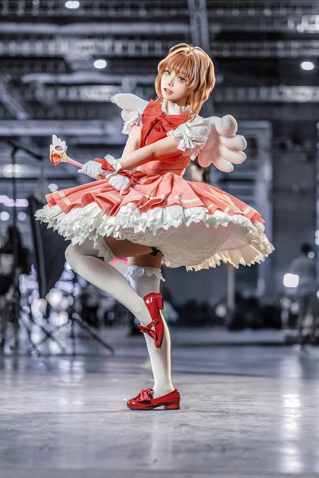 【木之本桜 コスプレ】『カードキャプターさくら』バトルコスチューム（赤・白）のコスプレ会場写真共有 - 清濯睡不醒 - 7枚目