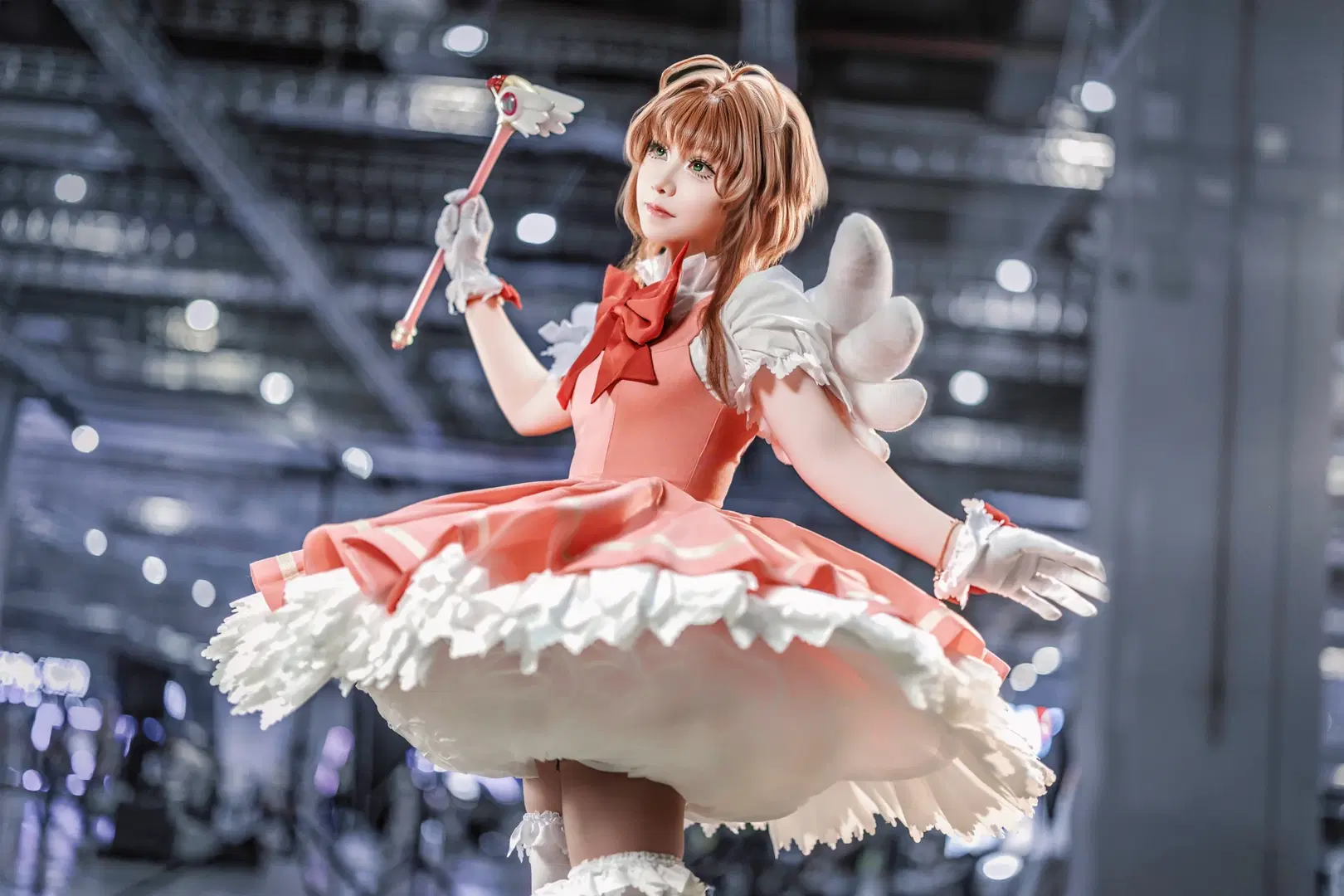 【木之本桜 コスプレ】『カードキャプターさくら』バトルコスチューム（赤・白）のコスプレ会場写真共有 - 清濯睡不醒 - 9枚目