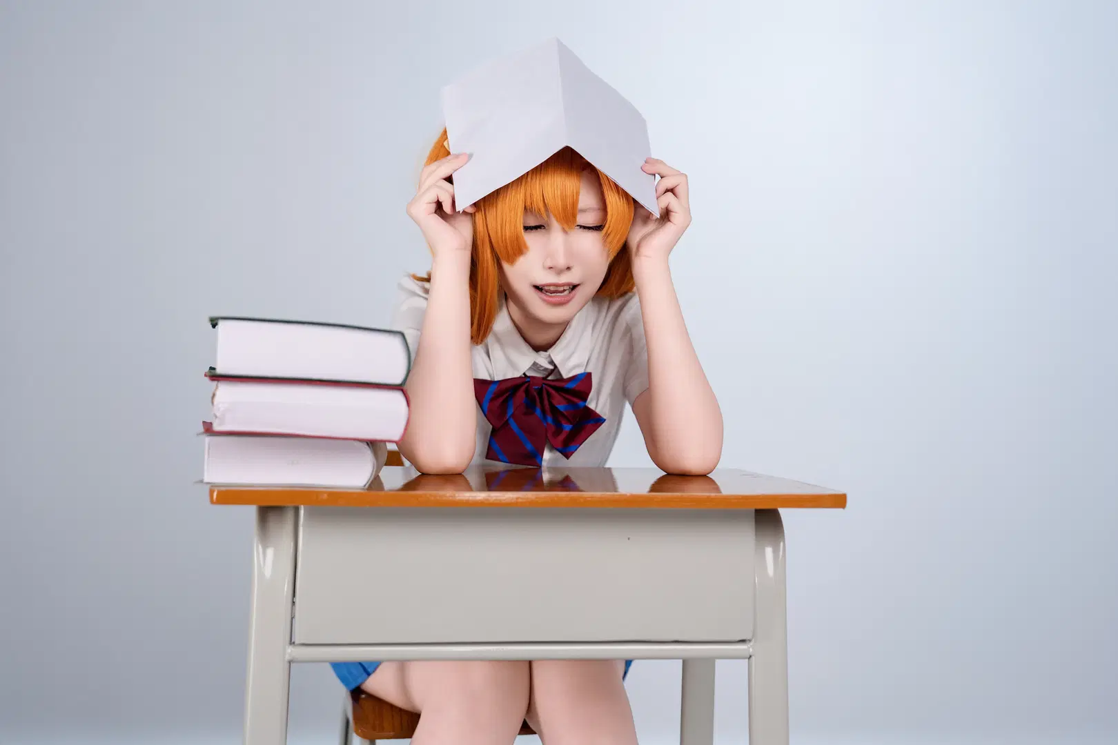 【高坂穗乃果cos】校园里的元气担当，永远热烈鲜活 - 兮葬（备战版 - 第3张