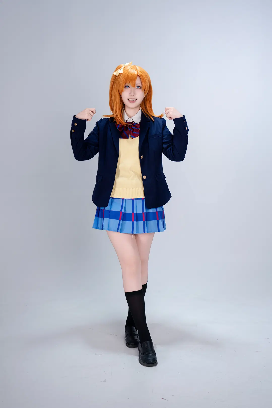 【高坂穗乃果cos】校园里的元气担当，永远热烈鲜活 - 兮葬（备战版 - 第7张