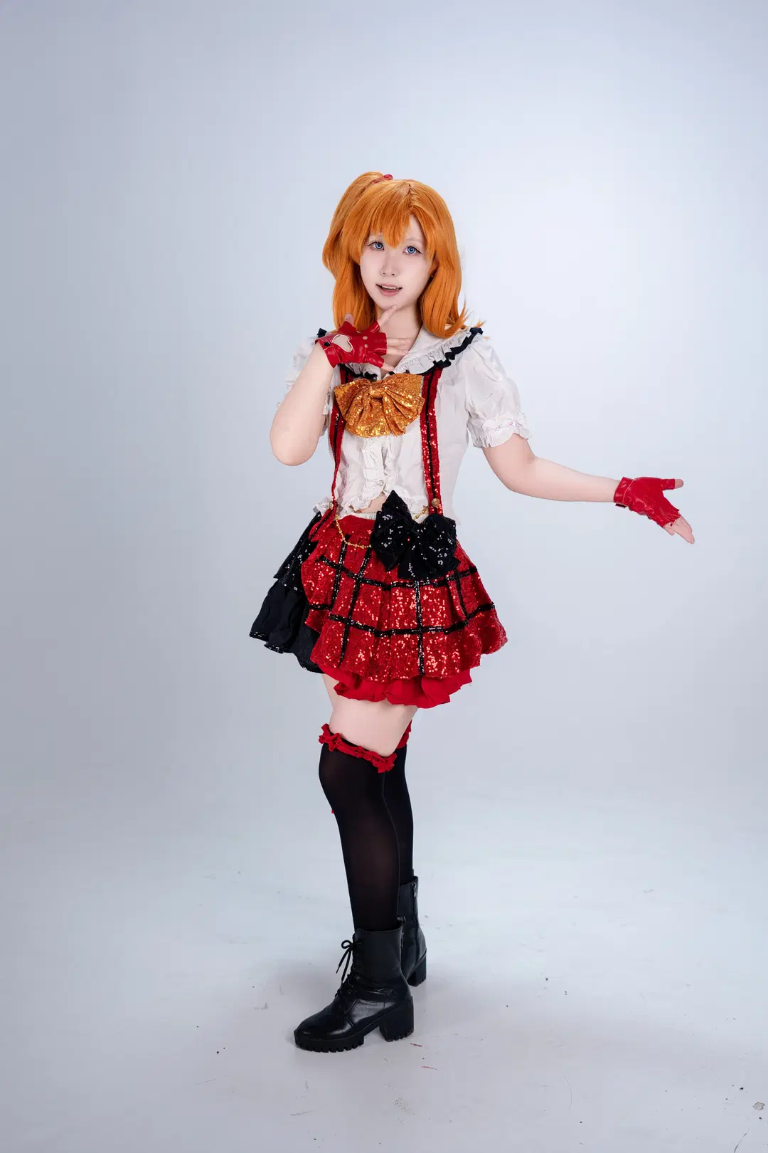 高坂穗乃果cos lovelive 活在當下的舞臺時刻 - 兮葬（备战版 - 第3張