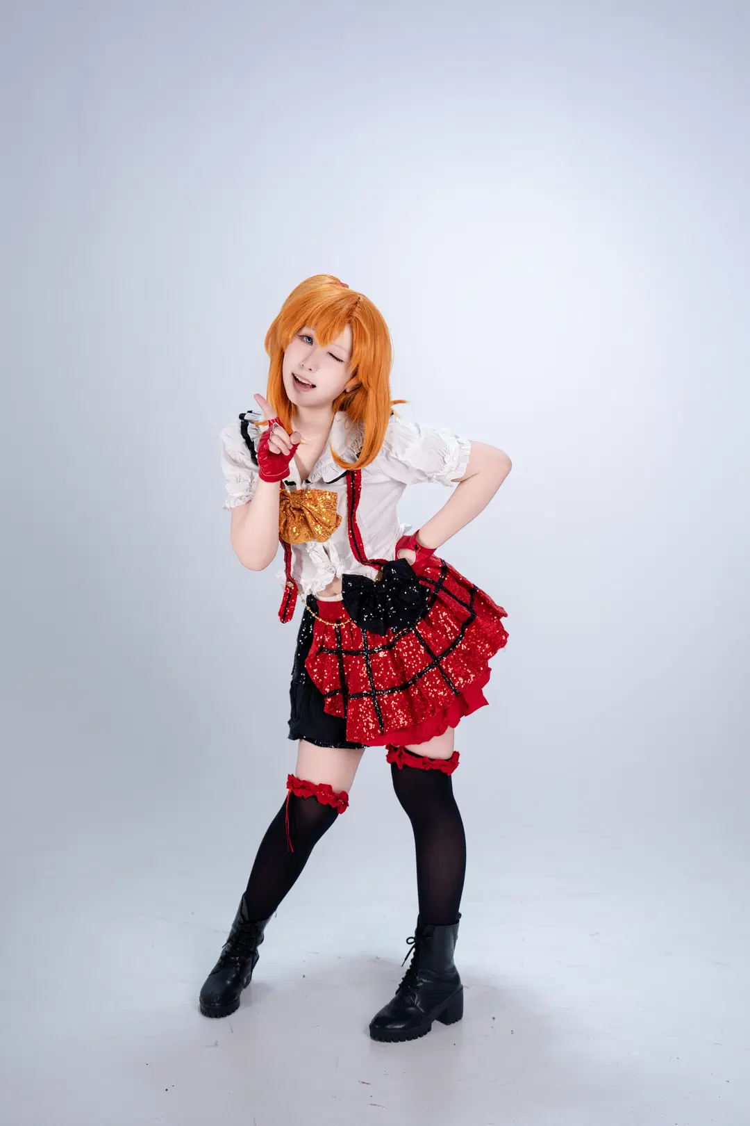 高坂穗乃果cos lovelive 活在當下的舞臺時刻 - 兮葬（备战版 - 第5張