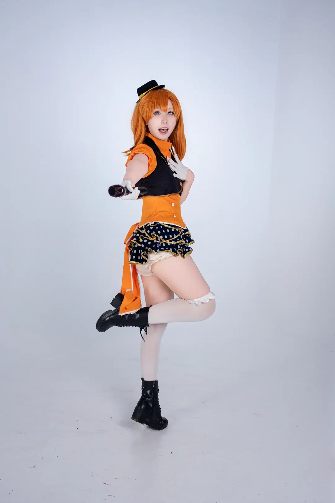 [Honoka Kosaka cosplay] Love Live! fruit awakening stage costume recreation by 兮葬（备战版 - Image 6