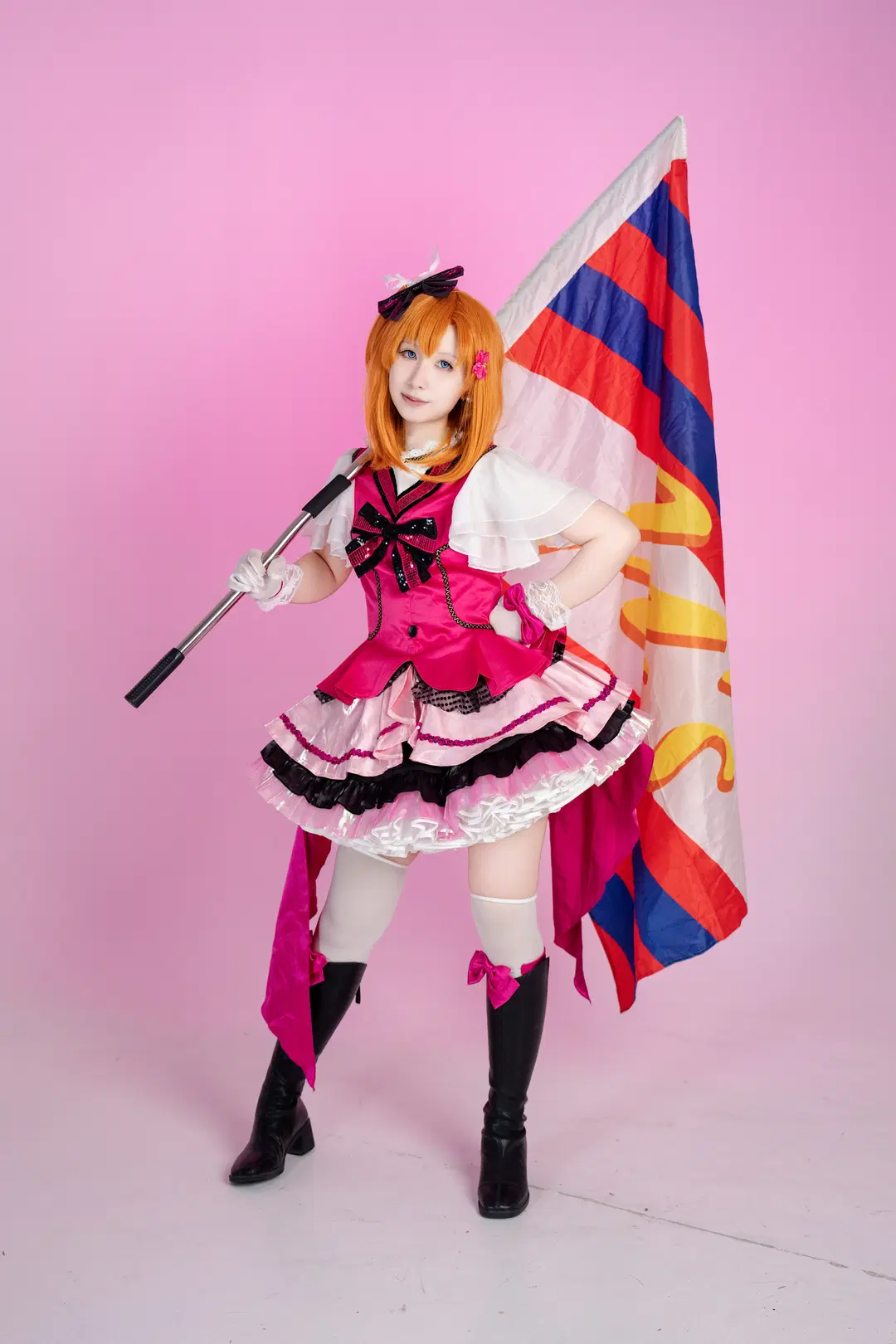【高坂穗乃果cos】永远KiraKira的舞台打歌服 - 兮葬（备战版 - 第2张