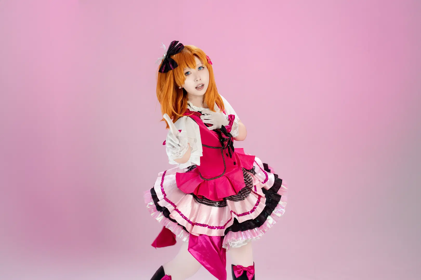 【高坂穗乃果cos】永远KiraKira的舞台打歌服 - 兮葬（备战版 - 第3张