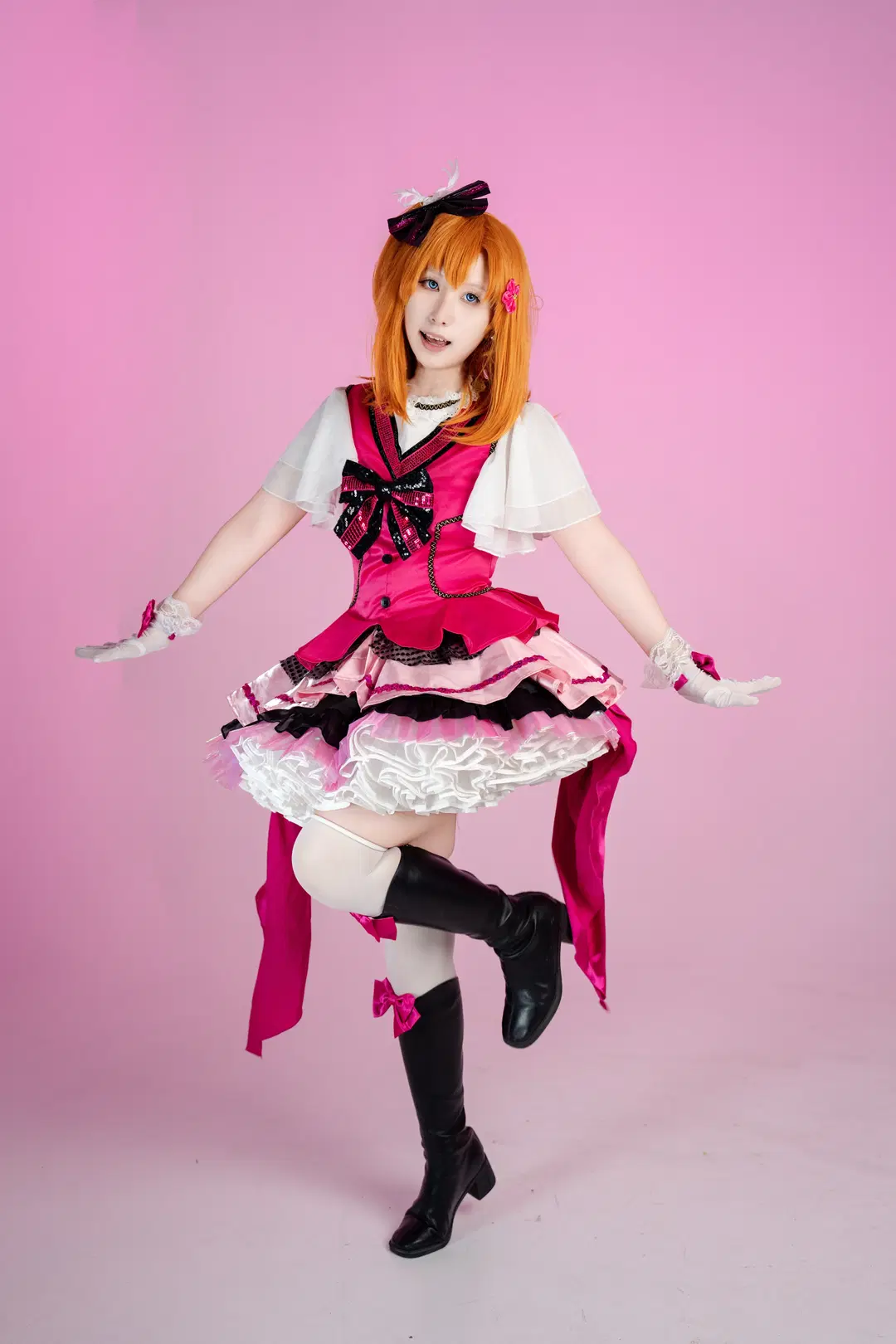 【高坂穗乃果cos】永远KiraKira的舞台打歌服 - 兮葬（备战版 - 第5张