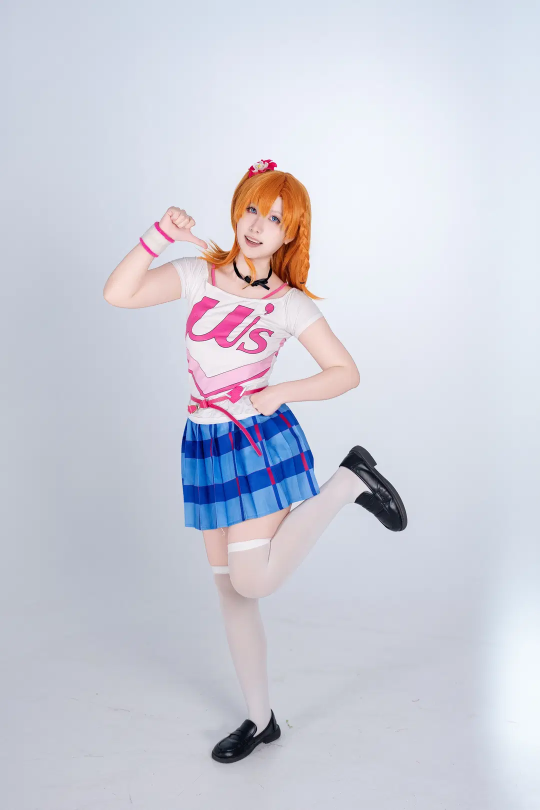 【高坂穗乃果cos】lovelive happymaker打歌服完美还原 - 兮葬（备战版 - 第4张