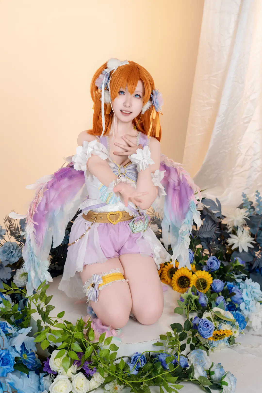 cosplay, 缪斯, lovelive, 高坂穗乃果cos, 白情觉醒