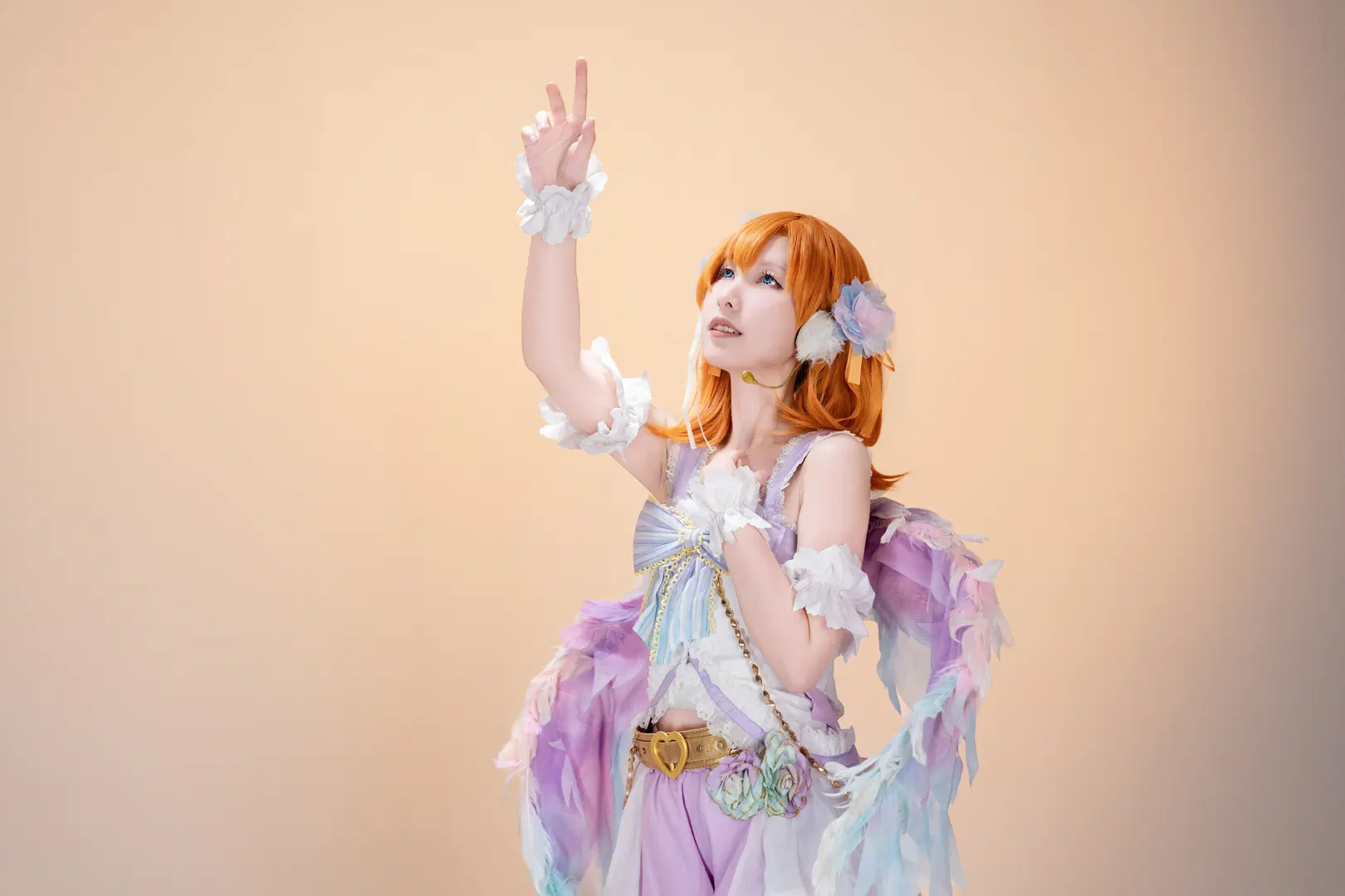 高坂穗乃果cos，lovelive白情覺醒舞臺服展示 - 兮葬（备战版 - 第6張