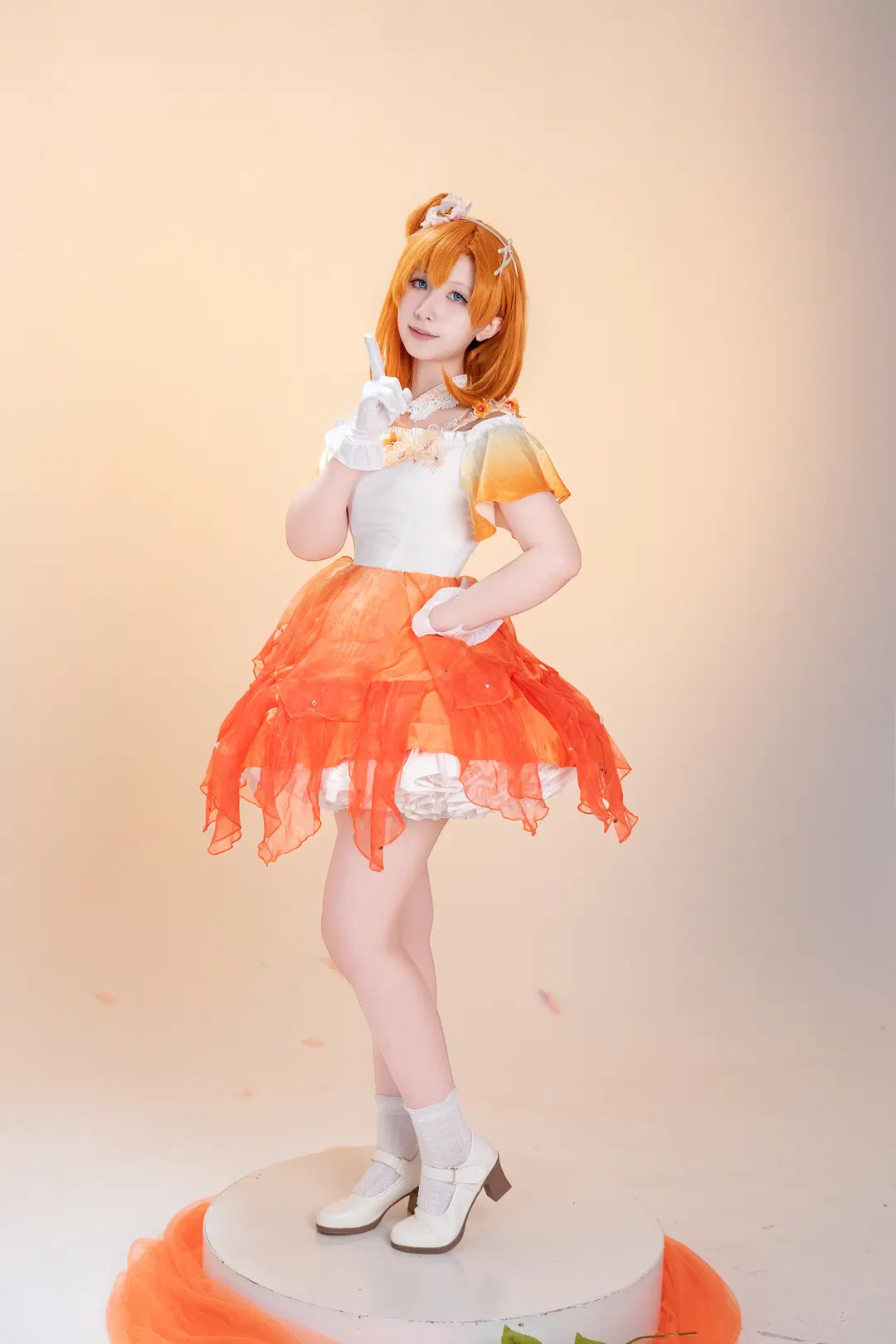 舞台摄影, Love Live!, 向日葵, 偶像打歌服, 高坂穗乃果cos