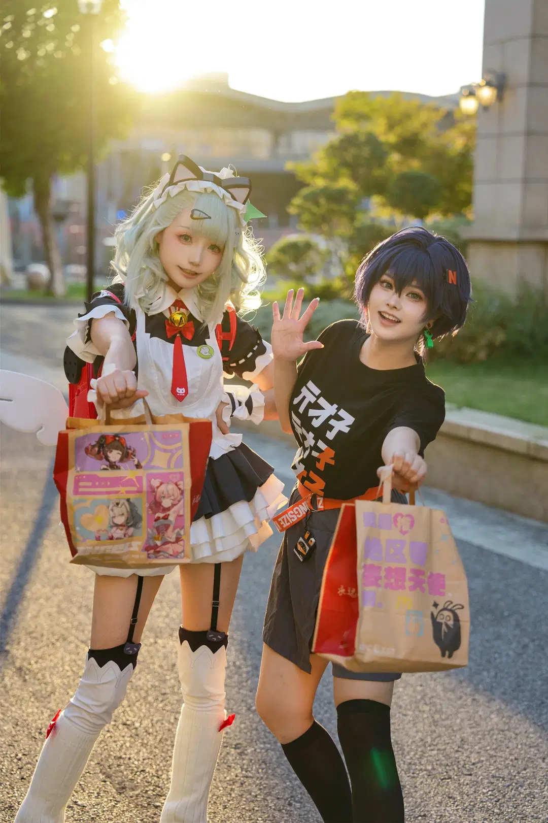 【铃与千夏cos】绝区零二周年，这次联动把店长狠狠拿下 - 野熊硬糖 - 第2张