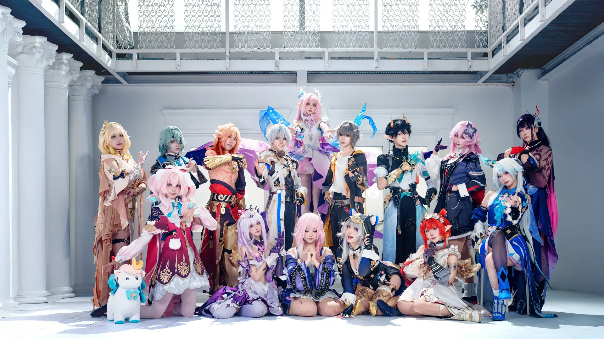 cosplay, 崩壞星穹鐵道, 翁法羅斯, 絲襪, 群像 - 第1張