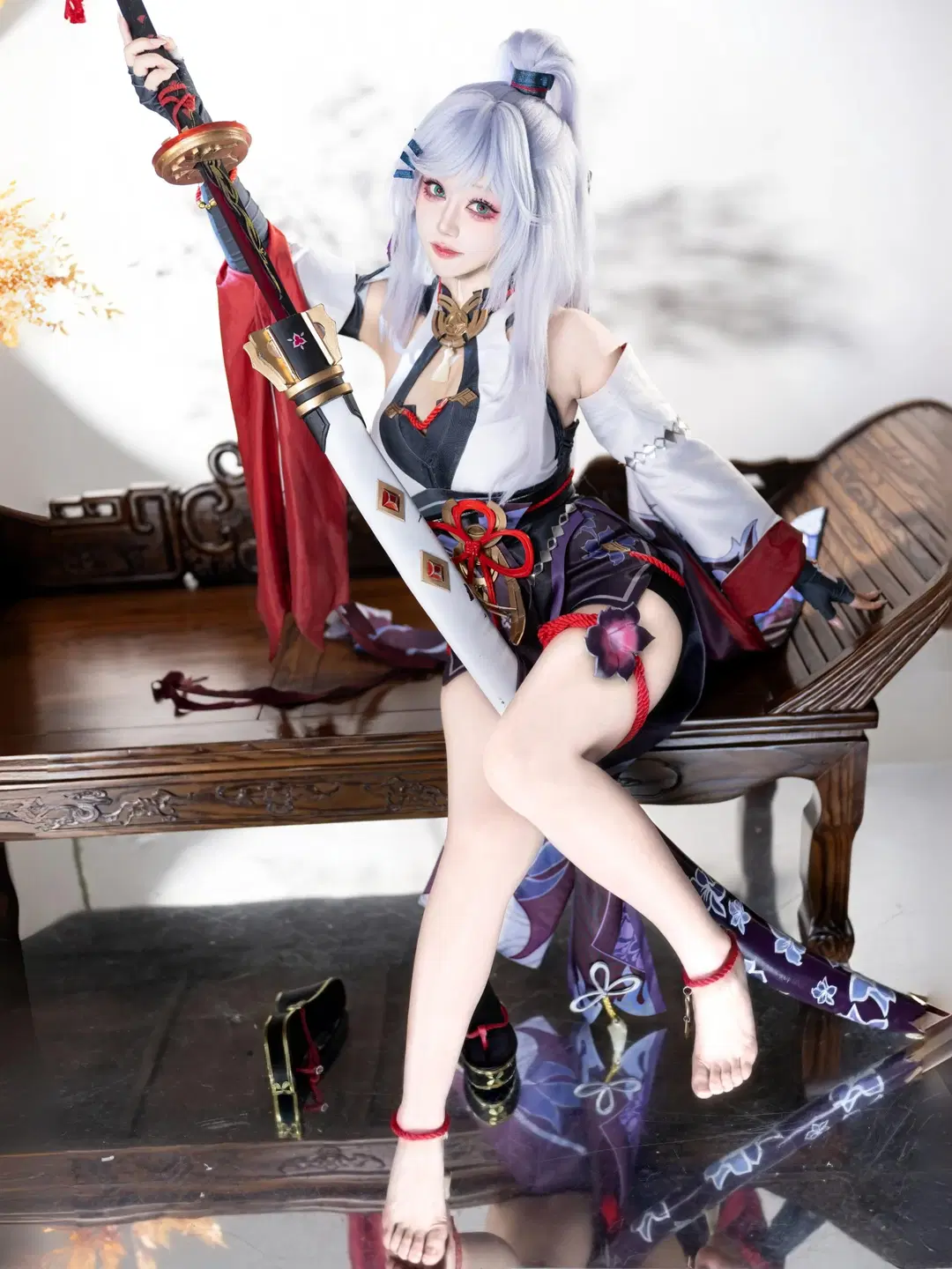 二次元, cosplay, 古风摄影, 国风写真, 白发造型