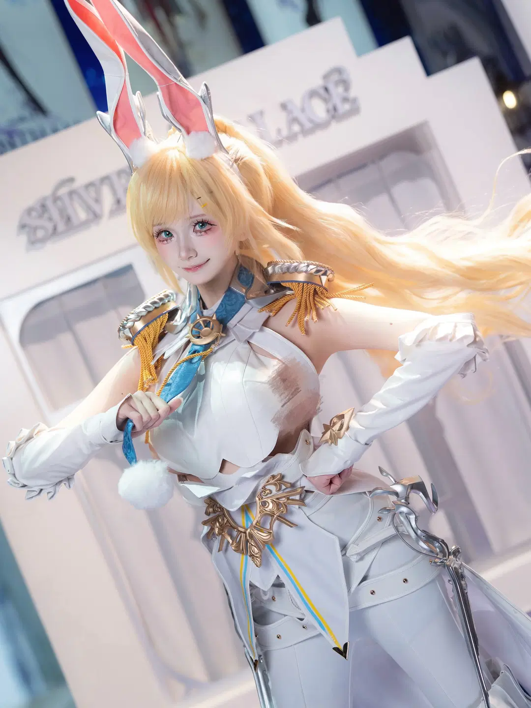 【库拉蒂cos】小兔骑士驾到，在白银之城连肝五天太幸福了 - 再吃一口希尔 - 第2张