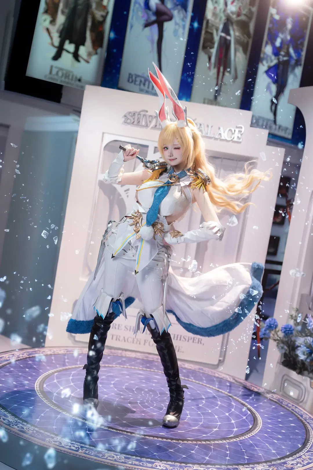 cosplay摄影, 白银之城, 库拉蒂cos, 科隆游戏展, 小兔骑士