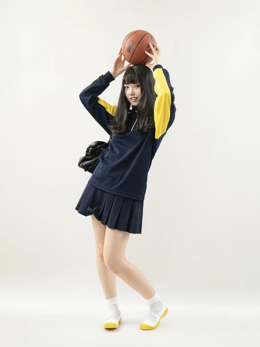 cosplay, 拍照姿势, 运动服, 校供, 篮球