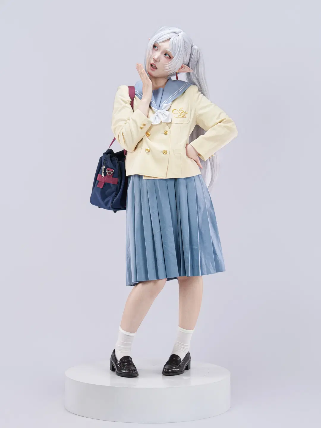 【芙莉蓮cos】葬送的芙莉蓮JK制服自搭，第二季後的生動表情嘗試 - 果七 - 第6張