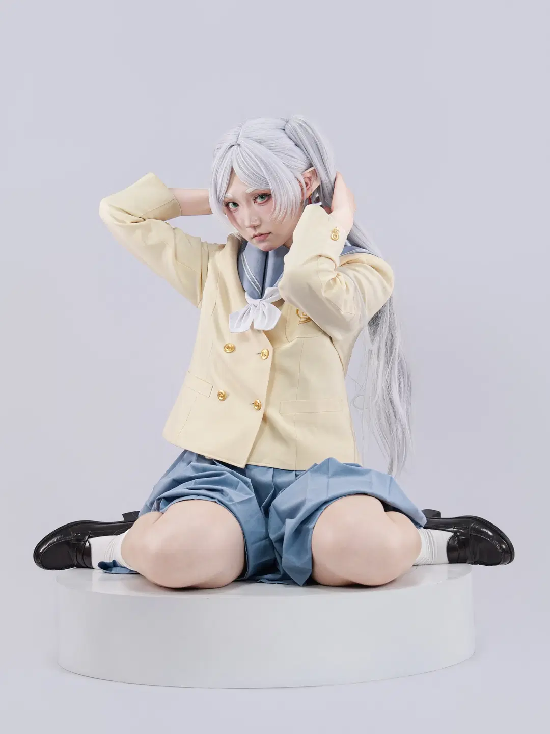 【芙莉蓮cos】葬送的芙莉蓮JK制服自搭，第二季後的生動表情嘗試 - 果七 - 第7張